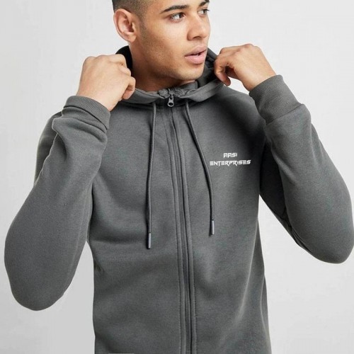 Zipper Through Hood Customizable Sweatsuit